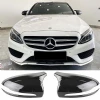 Mercedes C W205 Batman Yarasa Ayna Kapağı Parlak Siyah ABS 2015 2016 2017 2018 2019