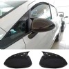 Opel Corsa D Batman Yarasa Ayna Kapağı Parlak Siyah ABS 2006 2007 2008 2009 2010 2011 2012 2013 2014