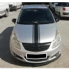 Opel Corsa D Batman Yarasa Ayna Kapağı Parlak Siyah ABS 2006 2007 2008 2009 2010 2011 2012 2013 2014