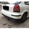 Honda Civic HB Arka Ek Plastik Siyah Difüzör 1996 1997 1998 1999 2000 2001 Arka-difizör-bodykit-ek