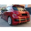 Peugeot 207 Arka Ek Plastik Siyah Difüzör 2006-2014 Arka-bodykit-ek-karlık