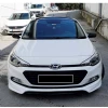 Hyundai i20 Sinyallsiz Batman Yarasa Ayna Kapağı Parlak Siyah ABS 2014-2020