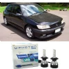 Peugeot 306 Led Xenon Uzun + Kısa Far Ampulü H4 Access Yeni Seri Beyaz 1993-1996