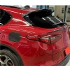 Alfa Romeo Stelvio Cam Üstü Spoiler Parlak Siyah Spoyler İthal 2017-2021