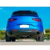 Alfa Romeo Stelvio Cam Üstü Spoiler Parlak Siyah Spoyler İthal 2017-2021
