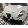 Alfa Romeo Guiletta Ön Lip Plastik Parlak Siyah karlık-ön-ek-bodykit 2010+