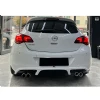 Opel Astra J HB irmsicher Arka Ek Difüzör Parlak Siyah 2009 2010 2011 2012 Arka-difizör-bodykit-ek