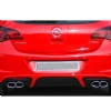 Opel Astra J HB irmsicher Arka Ek Difüzör Parlak Siyah 2009 2010 2011 2012 Arka-difizör-bodykit-ek