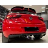 Opel Astra K Rieger Difüzör Difizör Plastik Parlak Siyah Çıkışsız 2015-2021 Arka-bodykit-ek-karlık