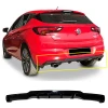 Opel Astra K Rieger Difüzör Difizör Plastik Parlak Siyah Çıkışsız 2015-2021 Arka-bodykit-ek-karlık