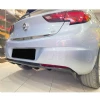Opel Astra K Rieger Difüzör Difizör Plastik Parlak Siyah Çıkışsız 2015-2021 Arka-bodykit-ek-karlık