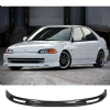 Honda Civic Sedan Mugen Ön Ek Karlık Mat Siyah Plastik 1992 1993 1994 1995