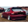 Honda Civic HB Arka Ek Plastik Siyah Difüzör 1996 1997 1998 1999 2000 2001 Arka-difizör-bodykit-ek