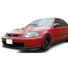Honda Civic Mugen Ön Ek Plastik Siyah karlık-ön-ek-bodykit 1996 1997 1998 Makyajsız Kasa