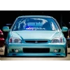 Honda Civic Mugen Ön Ek Plastik Siyah karlık-ön-ek-bodykit 1999 2000 2001 Makyajlı Kasa
