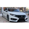 Honda Civic Fc5 Turbo Ön Ek Plastik Siyah karlık-ön-ek-bodykit 2016 2017 2018 2019 Makyajsız Kasa