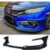 Honda Civic Fc5 Turbo Ön Ek Plastik Siyah karlık-ön-ek-bodykit 2016 2017 2018 2019 Makyajsız Kasa