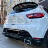 Renault Clio 4 Rs Arka Ek Difüzör Parlak Siyah 2012 2013 2014 2015 2016 Arka-difizör-bodykit-ek