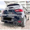 Renault Clio 4 Rs Arka Ek Difüzör Parlak Siyah 2012 2013 2014 2015 2016 Arka-difizör-bodykit-ek