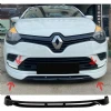 Renault Clio 4 2 Parça Ön Ek Plastik Siyah karlık-ön-ek-bodykit 2016 2018 2019 Makyajlı Kasa