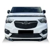 Opel Combo Ön Lip Plastik Parlak Siyah karlık-ön-ek-bodykit 2019 2020 2021 2022 2023 2024