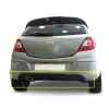 Opel Corsa D Difüzör Difizör Plastik Parlak Siyah Kapalı 2006-2014 Arka-bodykit-ek-karlık