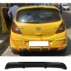 Opel Corsa D Difüzör Difizör Plastik Parlak Siyah Kapalı 2006-2014 Arka-bodykit-ek-karlık