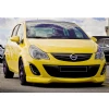 Opel Corsa D Steinmetz Ön Ek Plastik Siyah karlık-ön-ek-bodykit 2011 2012 2013 2014 Makyajlı Kasa