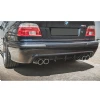 Bmw E39 M5 Difüzör Difizör Plastik Parlak Siyah Sağ Sol Çift Çıkış 5 Serisi Arka-bodykit-ek-karlık