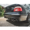 Bmw E39 M5 Difüzör Difizör Plastik Parlak Siyah Sağ Sol Çift Çıkış 5 Serisi Arka-bodykit-ek-karlık