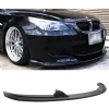 Bmw E60 M5 Ön Lip Plastik Parlak Siyah karlık-ön-ek-bodykit 2003 2004 2005 2006 2007 2008 2009 2010