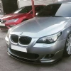 Bmw E60 M Technic Ön Lip Plastik Parlak Siyah ön-ek-bodykit 2003 2004 2005 2006 2007 2008 2009 2010