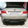 Bmw E60 M5 Difüzör Difizör Plastik Parlak Siyah 2003-2010 5 Serisi Arka-bodykit-ek-karlık