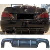 Bmw E60 Vorstainer Difüzör Difizör Plastik Parlak Siyah 2003-2010 Arka-bodykit-ek-karlık