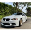 Bmw E92 M3 GTS Ön Lip Plastik Parlak Siyah karlık-ön-ek-bodykit 2007 2008 2009 2010 2011