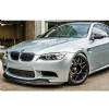 Bmw E93 M3 GTS Ön Lip Plastik Parlak Siyah karlık-ön-ek-bodykit 2007 2008 2009 2010 2011