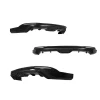 Fiat Egea HB Arka Ek Plastik Siyah Difüzör 2015 2017 2018 2019 2020 2021 Arka-difizör-bodykit-ek
