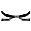 Bmw F20 M Technic Flaplı Ön Lip Plastik Parlak Siyah karlık-ön-ek-bodykit 2011 2012 2013 2014