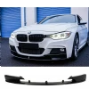 Bmw F30 M Technic Ön Lip Plastik Parlak Siyah karlık-ön-ek-bodykit 2012 - 2018