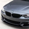 Bmw F33 M Technic Ön Lip Plastik Parlak Siyah karlık-ön-ek-bodykit 2014 ve üzeri