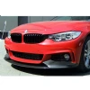 Bmw F33 M Technic Ön Lip Plastik Parlak Siyah karlık-ön-ek-bodykit 2014 ve üzeri