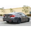 Bmw F32 Difüzör Difizör Plastik Parlak Siyah Sağ Sol Tek Çıkışlı 2013-2020 4 Serisi Arka-difizör-bodykit-ek