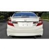 Honda Civic Fb7 Modulo Arka Ek Plastik Siyah Difüzör Çıkışsız 2012-2016 Arka-difizör-bodykit-ek