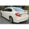 Honda Civic Fb7 Modulo Arka Ek Plastik Siyah Difüzör Çıkışsız 2012-2016 Arka-difizör-bodykit-ek