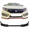 Honda Civic Fc5 Mugen Ön Ek Plastik Siyah karlık-ön-ek-bodykit 2019 2020 2021 Makyajlı Kasa