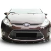 Ford Fiesta Mk6 Ön Lip Plastik Parlak Siyah karlık-ön-ek-bodykit 2008 2009 2010 2012 Makyajsız Kasa