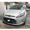 Ford Fiesta Mk6 Ön Lip Plastik Parlak Siyah karlık-ön-ek-bodykit 2008 2009 2010 2012 Makyajsız Kasa