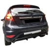 Ford Fiesta Mk6 Çakarlı Difüzör Difizör Plastik Parlak Siyah 2008-2017 Arka-bodykit-ek-karlık