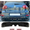 Vw Golf 5 R32 Arka Ek Reflektörlü Mat Siyah 2003 2005 2006 2007 2008 2009 Arka-difizör-bodykit-ek
