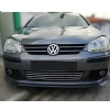 Vw Golf 5 Abt Ön Ek Plastik Siyah karlık-ön-ek-bodykit 2003 2004 2005 2006 2007 2008 2009